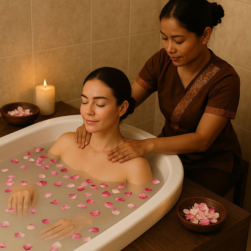 РИТУАЛИ С ВАНА + МАСАЖ