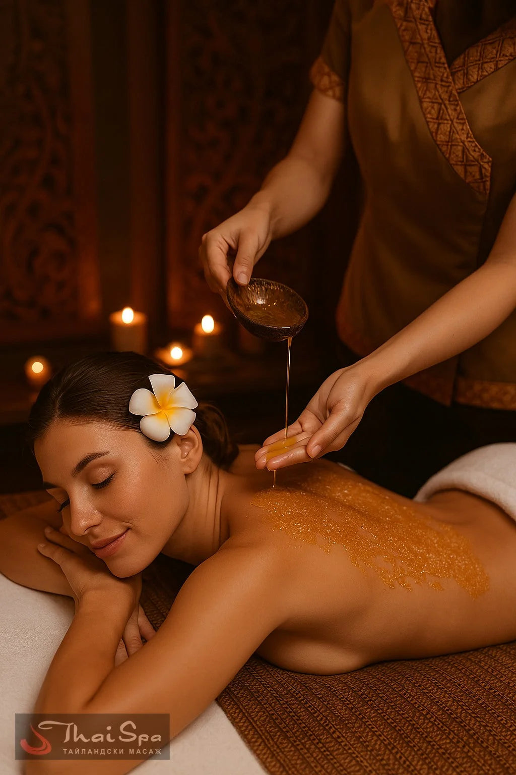 Ритуал Тропическо Бягство в Thai Spa
Потопете се в екзотичната атмосфера на "Ритуал Тропическо Бягство" в Thai Spa, София, и се насладете на усещането за тропическо пътуване, директно в сърцето на града. Този спа ритуал използва силата на натуралните ензими от папая и кокос, за да освежи и възстанови вашата кожа.