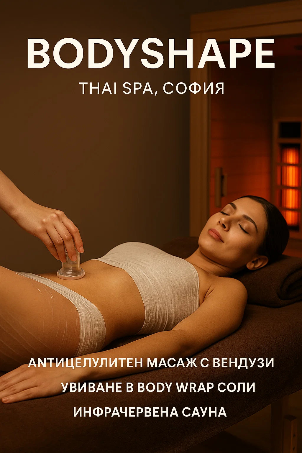 BODYSHAPE: 60-Минутова Процедура за Перфектна Фигура с Гарантиран Резултат при Курс от 8 до 10 Процедури