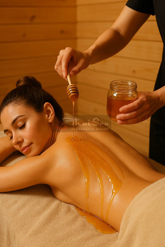 РАЗГРАЖДАЩ АНТИЦЕЛУЛИТЕН МАСАЖ С МЕД