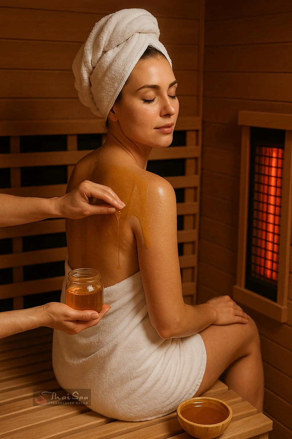 Ритуал Медена Кралица в Thai Spa

Представяме ви "Ритуал Медена Кралица" в Thai Spa, София – перфектният избор за всеки, който търси уникално и възстановяващо спа изживяване. Този ритуал използва лечебните свойства на меда, за да предложи дълбока детоксикация и антицелулитен ефект, правейки го идеален за подобряване на кожата и общото благосъстояние.