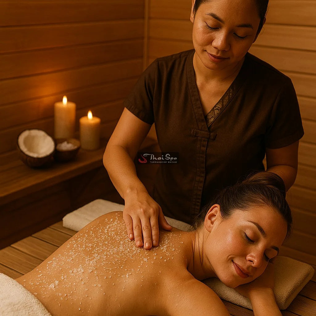 Потопете се в екзотичния лукс на "Ритуал Тропически Дъжд" – уникално спа преживяване в Thai Spa, София. Този 90-минутен ритуал комбинира интензивно почистване, подмладяваща грижа и дълбока релаксация, перфектни за възстановяване на кожата и ума.