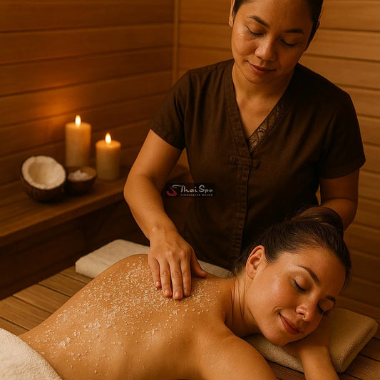 Потопете се в екзотичния лукс на "Ритуал Тропически Дъжд" – уникално спа преживяване в Thai Spa, София. Този 90-минутен ритуал комбинира интензивно почистване, подмладяваща грижа и дълбока релаксация, перфектни за възстановяване на кожата и ума.